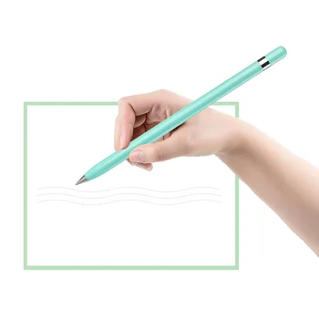1pc Amžinas pieštukas rašalinis rašiklis Amžinas pieštukas Begalinis rašymas mokyklinėms prekėms (šviesiai žalia)