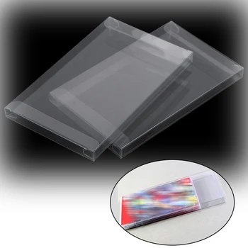 1Pc Žaidimo kortelės spalvotos dėžutės apsaugos kolekcija Sandėliavimas Plastikinė skaidri PET apsauginė dėžutė NS jungikliui