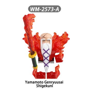 1vnt Yamamoto Genryuusai Shigekuni Herojai Ginklų kaladėlės Mini veiksmo figūrėlė Balikliai Statybiniai blokai Žaislas vaikams Dovanos