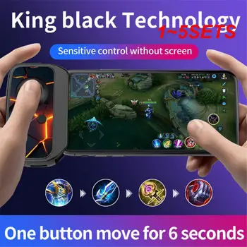 1~5SETS Mobilus žaidimų valdiklis 360° didelio tikslumo 3d vairasvirtė Android Ios Telefonas Žaidimai Vairasvirtės Žaidimų valdiklis