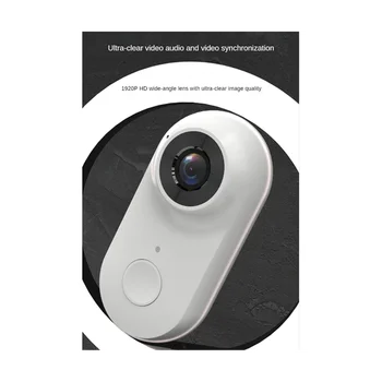 2MP WIFI nykščio sporto kamera Lauko jojimo pėsčiųjų kamera Įrašymo kamera HD 1080P magnetinė su 32G atminties kortele Juoda