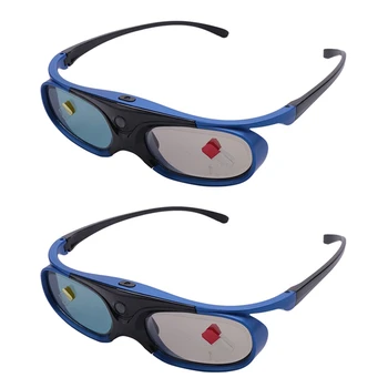2X įkraunami DLP Link 3D akiniai Aktyvūs užrakto akiniai, skirti Xgimi Z3 / Z4 / Z6 / H1 / H2 Riešutai G1 / P2 Benq Acer