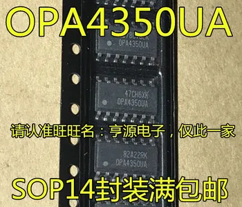 5vnt originalus naujas OPA4350 OPA4350U OPA4350UA lustas SOP14 didelės spartos operacinio stiprintuvo lustas