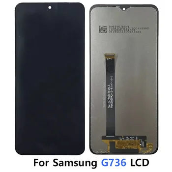 6.6 colių testuotas G736 LCD ekranas Samsung Galaxy Xcover6 Pro G736B ekranas Jutiklinio ekrano skaitmeninimo priemonės surinkimo remonto dalys