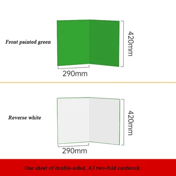 A3 Sulankstomos fotokortelės popierius Sutirština universalią lentą 3-in-1 reflektorius Natiurmorto fotografijos sugerties plokštelė