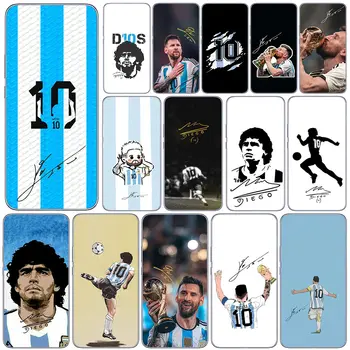 Argentina Soccer No 10 Superstar Football for Motorola Moto E6 E7 Power E13 E22I E22 G6 Play E4 Plus E40 E30 E20 G52 Cover Case