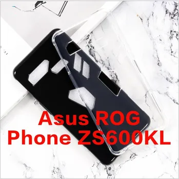 Asus ROG telefonų dėklai Anti-knock minkštas TPU dėklas, skirtas Asus ROG telefonui ZS600KL apsauga nuo slydimo silikoninė apsauga galinis dangtelis Capa