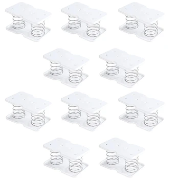 Audinių dėžutės spyruoklinis laikiklis popierinis rankšluosčių stovas audinių dėklas, audinių atraminis stovas, paprastas ir praktiškas