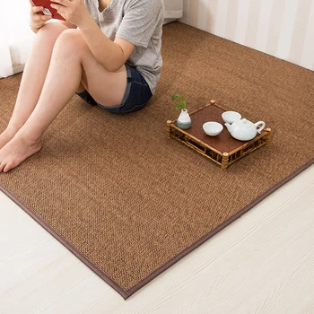 Bambuko kilimų buitis Japoniškas storas tatamio kilimėlis svetainės miegamojo kilimas