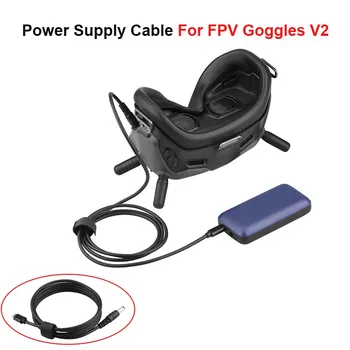 BRDRC 1.53M FPV maitinimo kabelis DJI Avata/FPV akiniams V2 USB-PD greitojo įkroviklio PD prievado mobilioji maitinimo linija, skirta FPV akiniams V2
