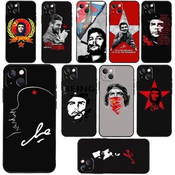 Che Guevara rūkymo cigaro dėklas, skirtas iPhone 14 13 Pro X XS Max XR 7 8 Plus dangtelis, skirtas iPhone 14 12 Mini 11 Pro Max SE 2020
