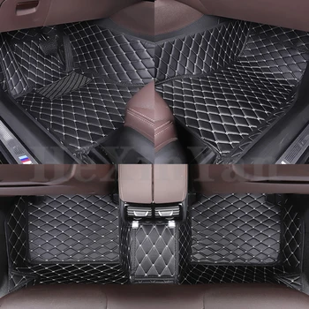 Custom Car Floor Mat for Infiniti Q60 2017 2018 2019 2020 auto Kilimas Kilimas Footbridge aksesuarai stilius interjero dalys