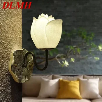 DLMH Šiuolaikinė lotoso sieninė lempa Meninė svetainė Miegamasis Arbatos kambarys Koridorius Dekoratyvinė šviesa