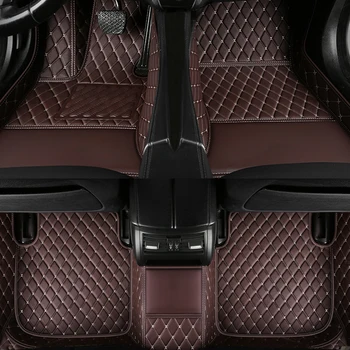 Individualūs automobilių grindų kilimėliai Ssangyong pirmininkui 2012-2019 metai Dirbtinės odos salonas 100% tinka detalėms Automobilių aksesuarai