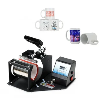 Karštas pardavimas Sublimacinis spausdinimas Puodelio šilumos preso mašina lengvas valdymas