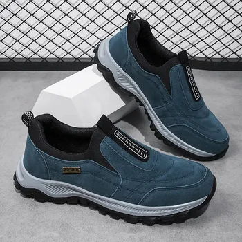 Lauko vyriški laisvalaikio batai Cover Foot Platform Loafers for Men Non-Slip Sneakers Fashion Comfor Running Hiking Shoes Zapatillas