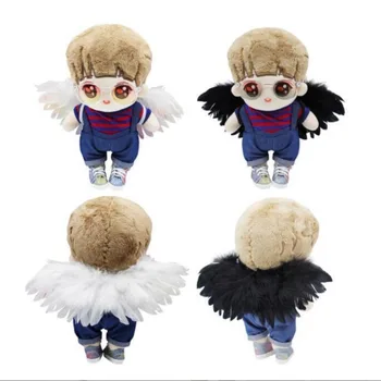 Little Angel Wings for Plush Dolls and 1/3 1/4 1/6 BJD Dolls Toy Wings Accessories Geriausia dovana mergaitėms