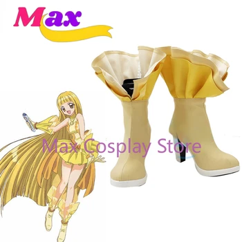 Max Anime Undinėlės melodija Pichi Pichi Pitch CoCo Cos batai Cosplay moteriški batai Helovino cos batai