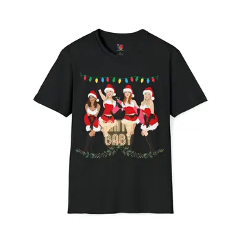 Mean Girls Santa Baby marškinėliai Kalėdos LGBTQIA Santa