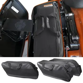 Motociklo balno krepšys Motociklas Patvarus odinis Galinės sėdynės šoninis bagažo krepšys Motociklo šoninis daiktadėžė Kelioniniam priedui