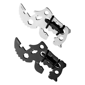 Multitool for Keychain Metal Small Pocket Tool for Hiseking, Traveling Cycling