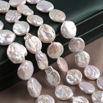 Natūralaus perlo barokiniai sagų karoliukai Išskirtinė forma Elegantiška išvaizda 