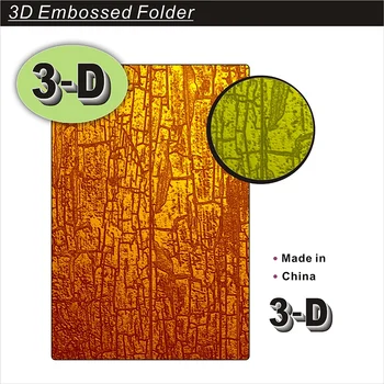 Nauja 3D tekstūra išblukusi/išblukusi Įspaustas aplankas kortelių gamybos reikmenims Albumas 