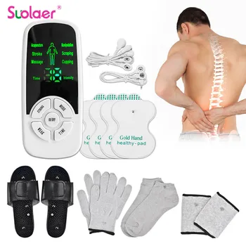 Nešiojamas EMS raumenų elektrostimuliatorius dešimtis vienetų žemo dažnio impulsinis kūno masažuoklis skaitmeninė lieknėjimo mašina Sveikatos priežiūra