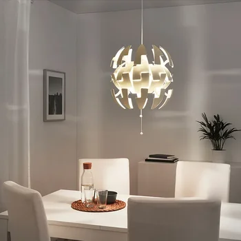 Nordic Kitchen Island Pakabinamas šviesus valgomojo stalas Pakabinama šviesa Svetainės dizaineris LED restoranas Kūrybingas deformuojamas apšvietimas