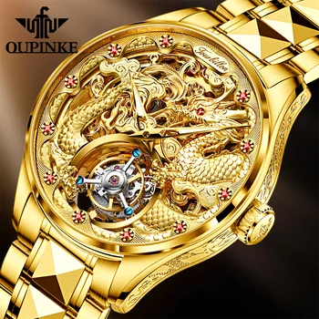 OUPINKE Prekės ženklas Aukščiausios klasės vyriški laikrodžiai 