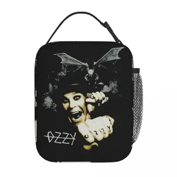 Ozzy Osbourne izoliuoti pietų krepšiai Didelės talpos maisto konteineris Aušintuvas Krepšys Priešpiečių dėžutė Tote Office Kelionės Vyrai Moterys