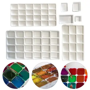 Plastikinių pakuočių tinklelis pasirenkamas Vienspalvis Tuščias pusės bloko tinklelis Pigmento pakuotės dėžutės pigmentas