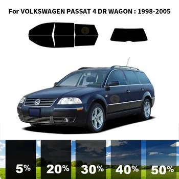 Precut nanokeramikos automobilis UV langų atspalvio rinkinys Automobilinė langų plėvelė VOLKSWAGEN PASSAT 4 DR WAGON 1998-2005