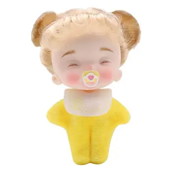 Reborn Babies Dolls Model Peach Ball Babies Preschool Toy Artist Design Ball Jointed Doll Real Child Model Collectible Doll High