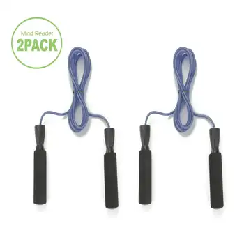 reguliuojama šuolio virvė, (2 pakuotė) praleidimo virvė, greito greičio šokinėjimo virvės kabelis 5.25