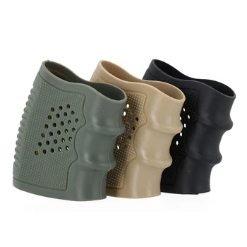 Tactical Universal Rubber Slip-On Sleeve Hunting Anti-Slip Sleeve Hunting Anti-Slip Sleeve for 17/19/20/21/38 Series