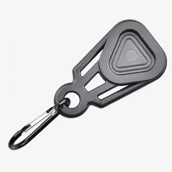 Tent Clip 1 Set Practical No Punching Temperature Resistant Mountaineering Triangle Clip Hook for Mountaineering