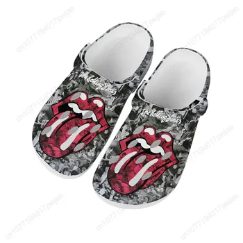 The Stones Shoes Home Clog Mens Women Youth Boy Girl Sandals Shoes Garden Custom Made Breathable Shoe Beach Hole šlepetės