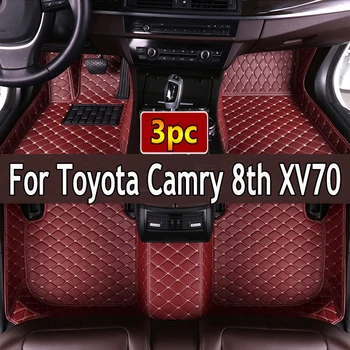 Toyota Camry 8th XV70 2023 2022 2021 2020 2019 2018 automobilių grindų kilimėliai priedai kilimai vandeniui atsparūs dangteliai automobilių transporto priemonės