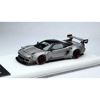 Veloce 1:64 LBWK NSX NA1 Flash Grey Derva Diorama automobilių modelių kolekcija Miniatiūriniai Carros žaislai