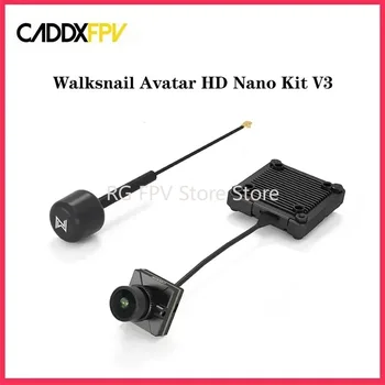 Walksnail Avatar HD Nano Kit V3 (su 14cm kabeliu) 1080P/60fps 4:3 vietinis jutiklis 32G atmintis 500mW