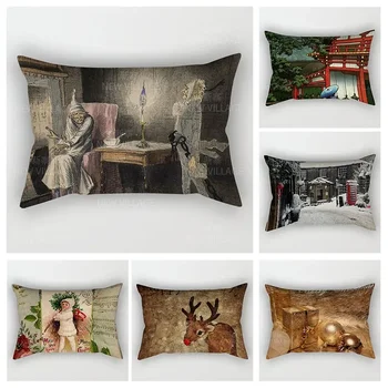 šiaurietiškas rudens namų dekoras 30*50 mesti pagalvės užvalkalas sofa svetainė Pagalvėlės užvalkalas 30x50cm 40x60 40*60 boho Vintage Mandala Marokas