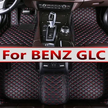 Automobiliniai grindų kilimėliai BENZ GLC COUPE SUV X253 C253 2017 2018 2019 2020 Custom auto foot Pads auto carpet cover