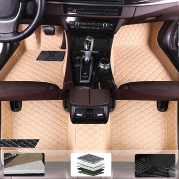 Automobilių grindų kilimėliai Citroen Xsara 2001 Custom Auto Foot Pads Leather Waterproof Carpet Interior Accessories