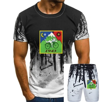 Dviračio dienos dviračių kelionė Lsd Acid marškinėliai Dr Albert Hofmann marškinėliai Acid Party Aukštos kokybės laisvalaikio spausdinimo marškinėliai