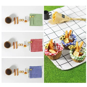 Mini maistas Šokoladas Matcha Sūris Desertas Lėlių žaislai Priedai Miniatiūriniai daiktai, tinkantys lėlių namams Virtuvės papuošalai